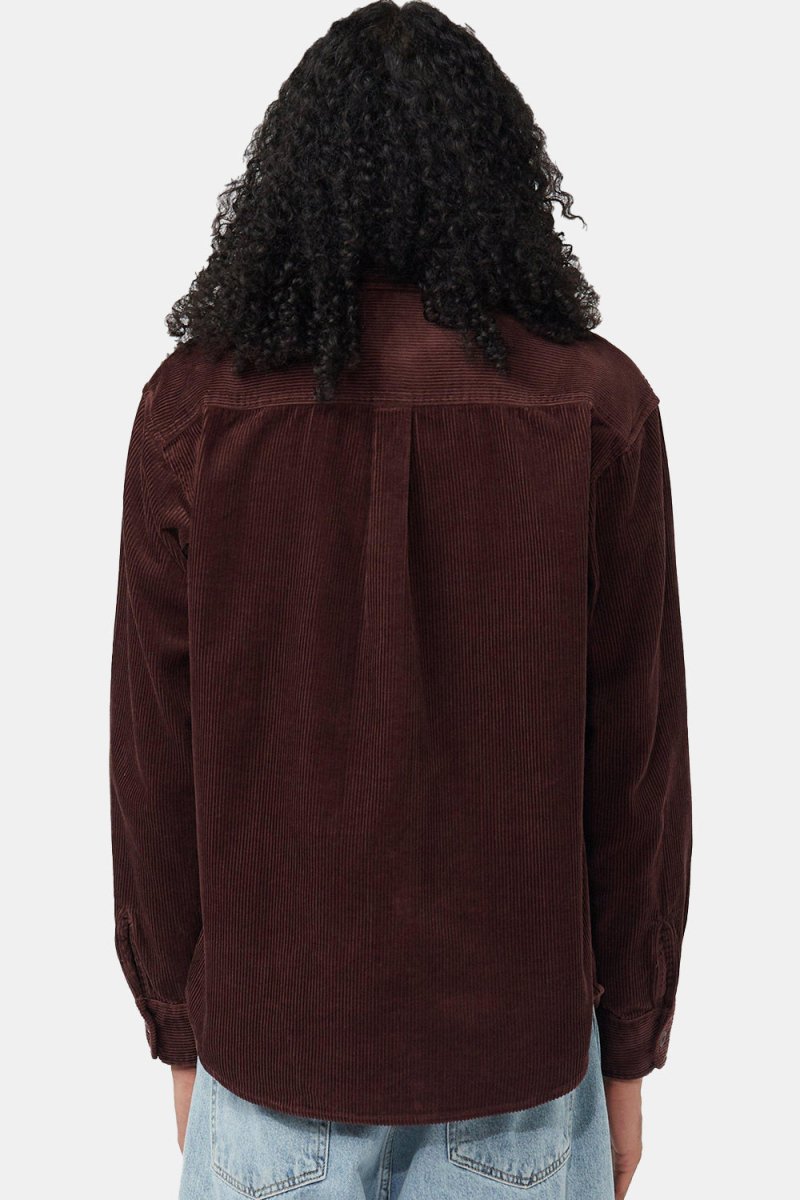 Carhartt WIP Long Sleeve Flint Shirt (Amarone Rinsed) | Shirts