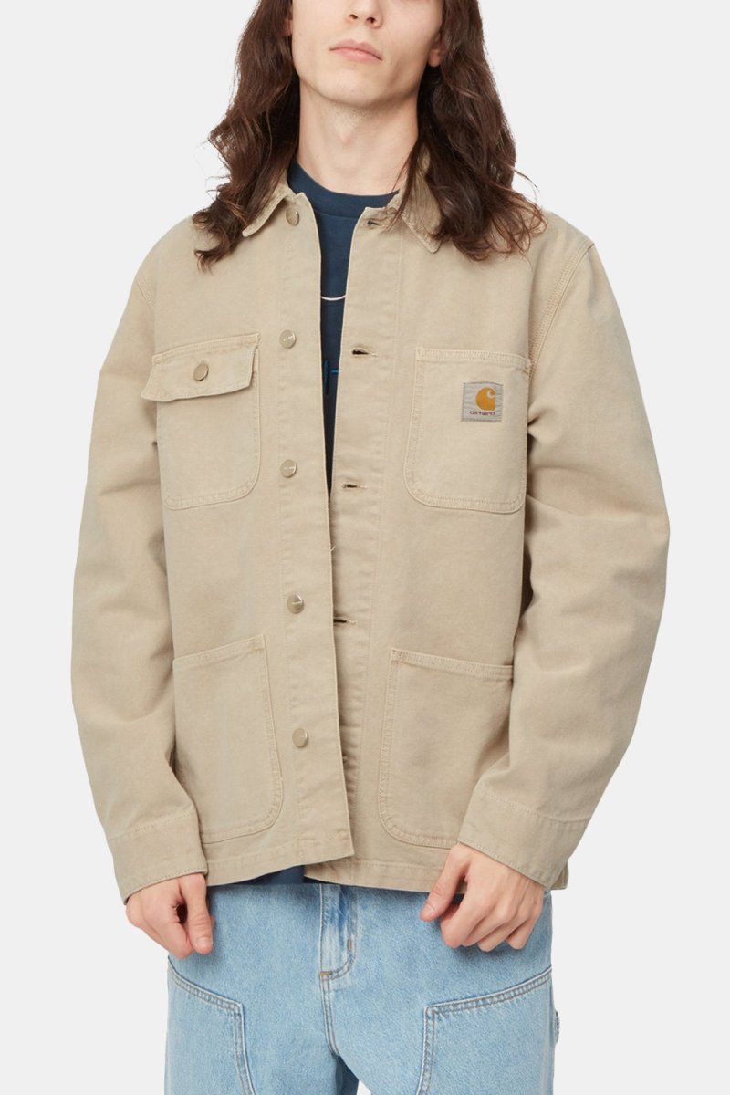 Carhartt WIP Michigan Organic Chore Coat (Dusty Hamilton Brown) | Jackets