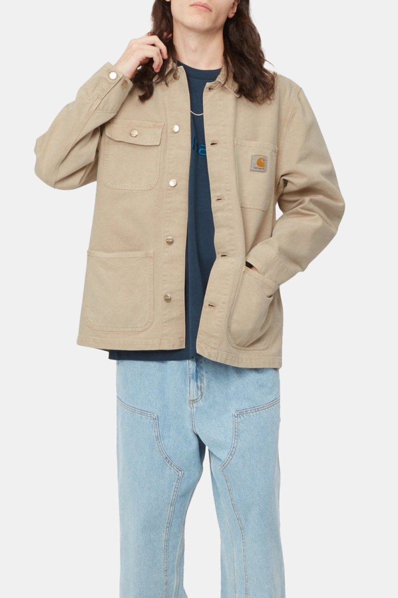 Carhartt WIP Michigan Organic Chore Coat (Dusty Hamilton Brown) | Jackets