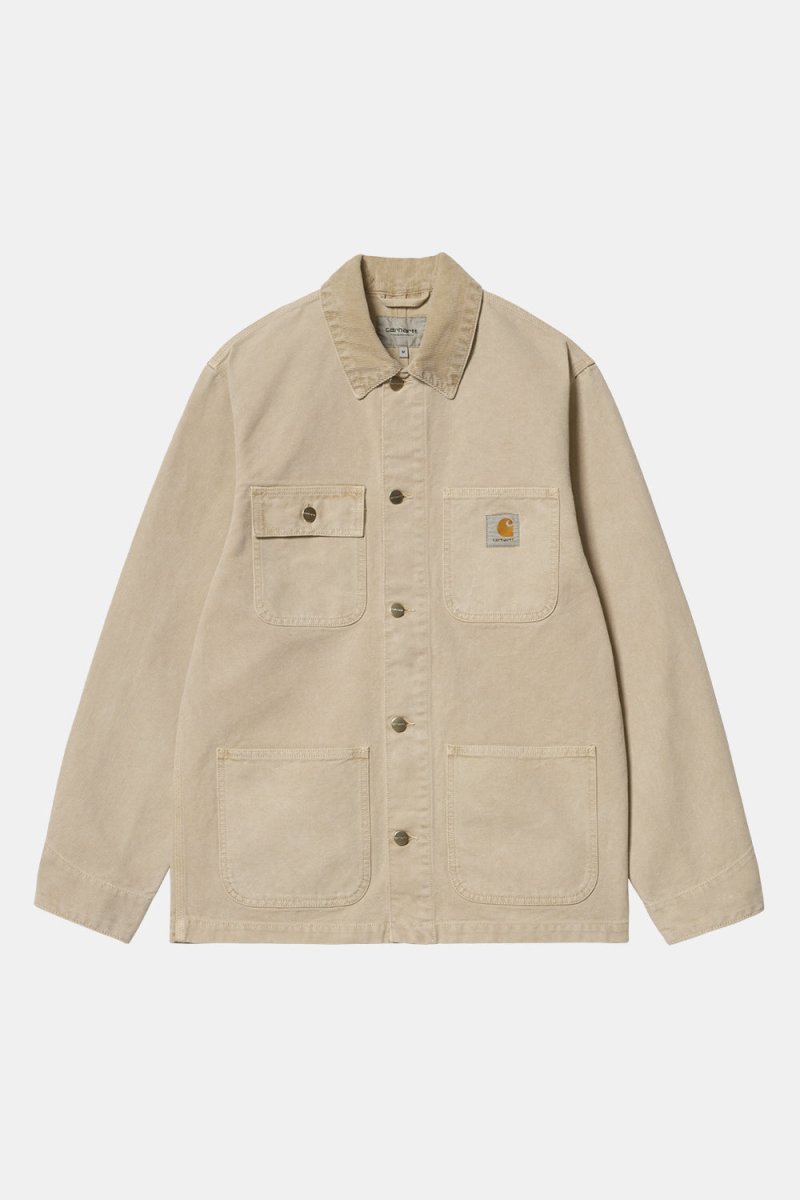 Carhartt WIP Michigan Organic Chore Coat (Dusty Hamilton Brown) | Jackets