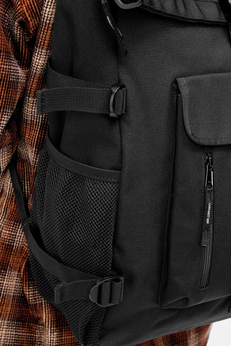 Carhartt WIP Philis Duck Canvas Backpack (Black) | Backpacks