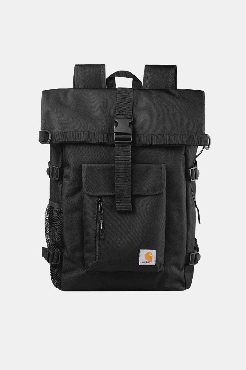 Carhartt WIP Philis Duck Canvas Backpack (Black) | Backpacks