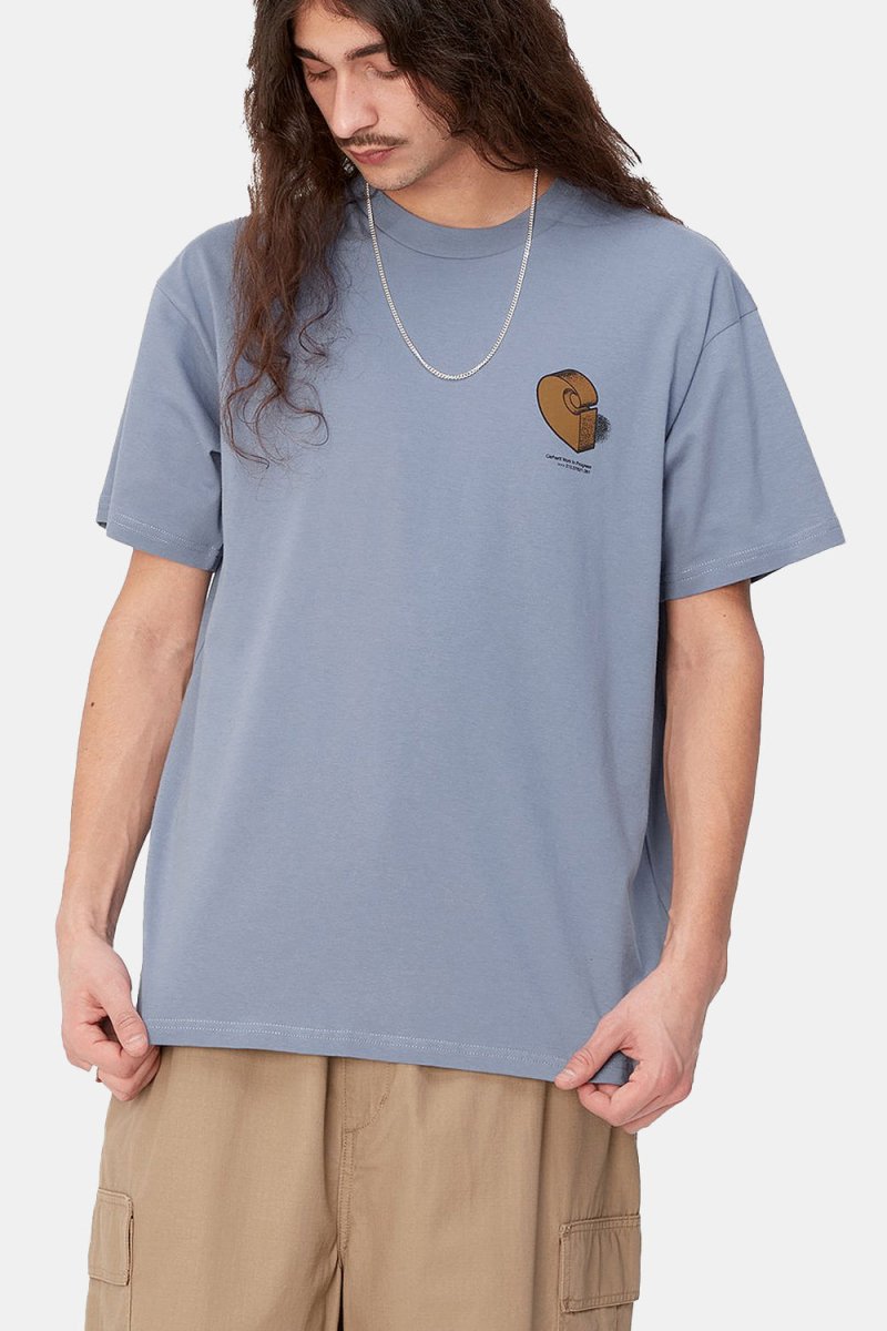 Carhartt WIP Short Sleeve Diagram C T-Shirt (Bay Blue) | T-Shirts
