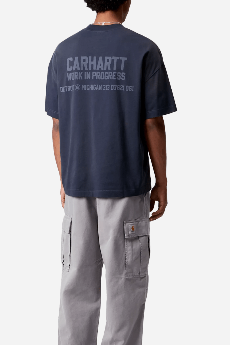 Carhartt WIP Short Sleeve Distance T-Shirt (Jupiter/Stone) | T-Shirts