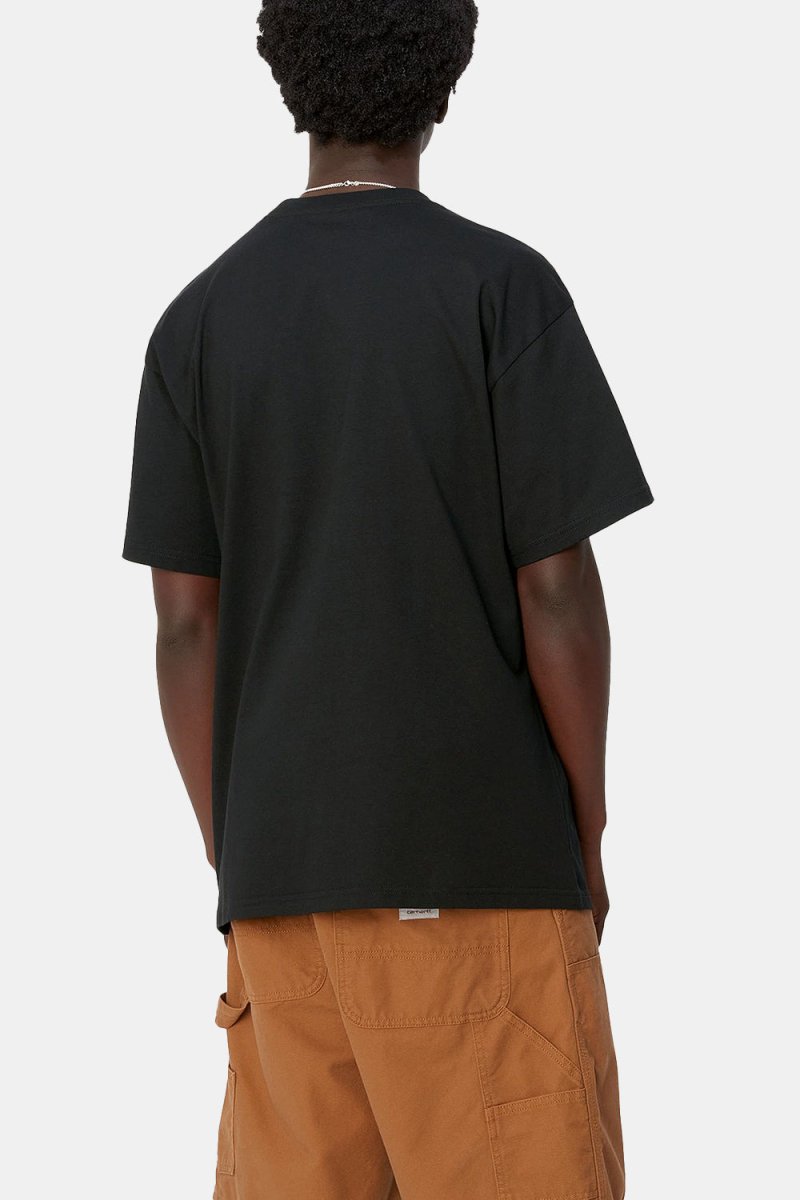 Carhartt WIP Short Sleeve Icons T-Shirt (Black/White) | T-Shirts