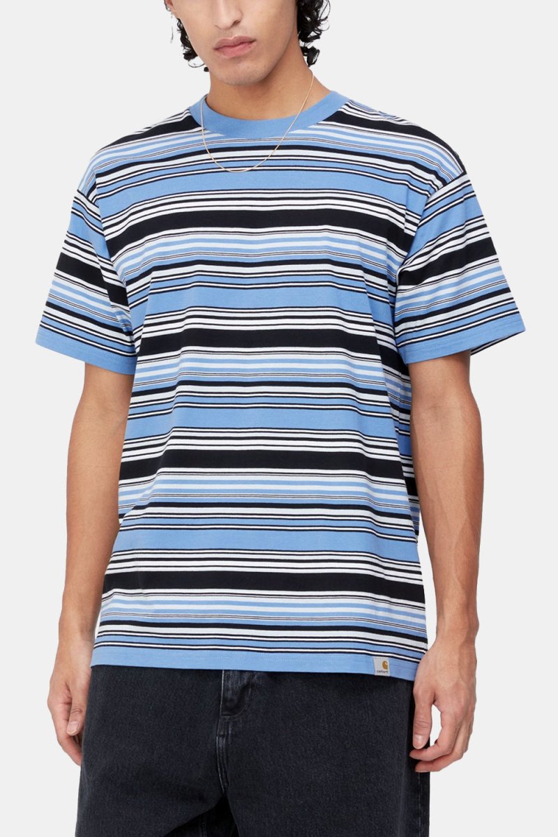 Carhartt WIP Short Sleeve Lafferty T-Shirt (Piscine) | T-Shirts