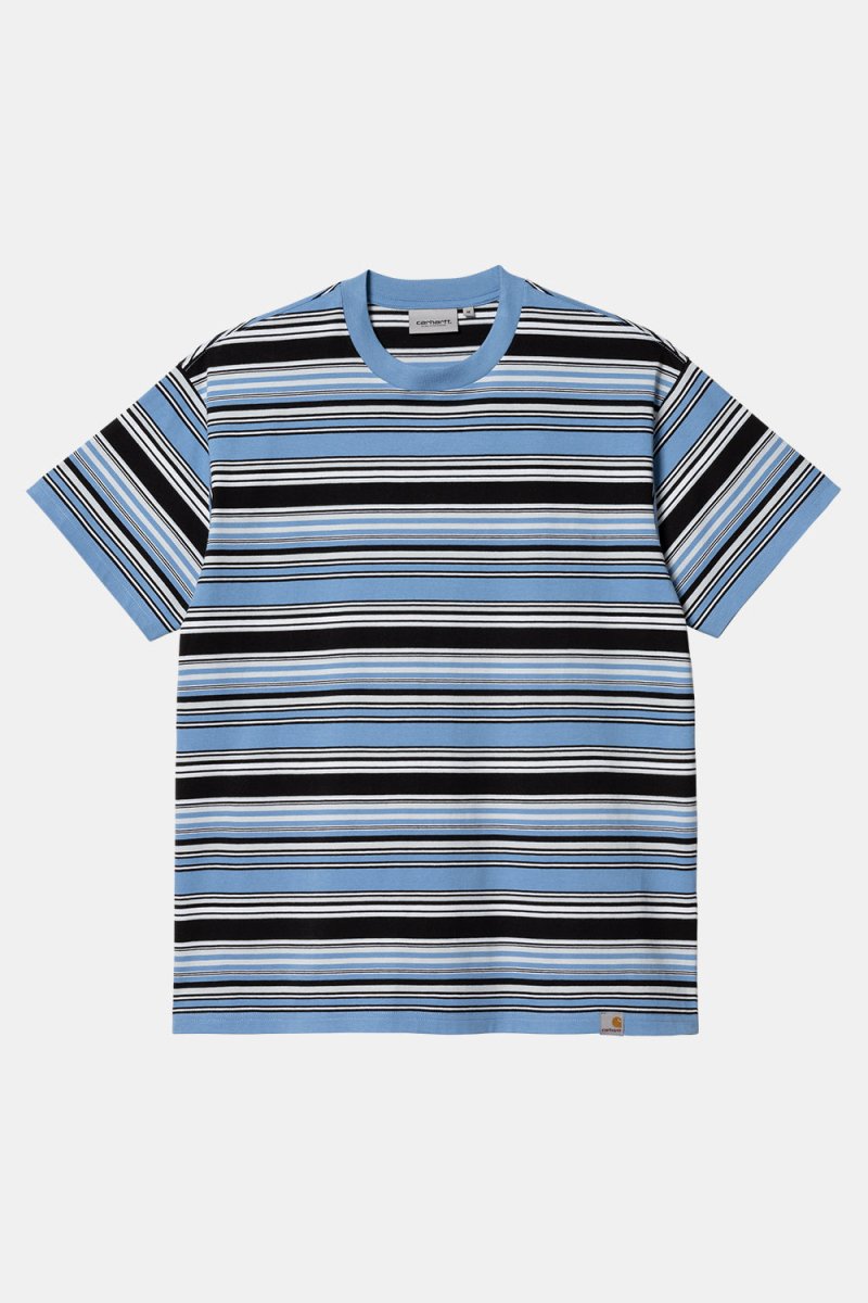 Carhartt WIP Short Sleeve Lafferty T-Shirt (Piscine) | T-Shirts
