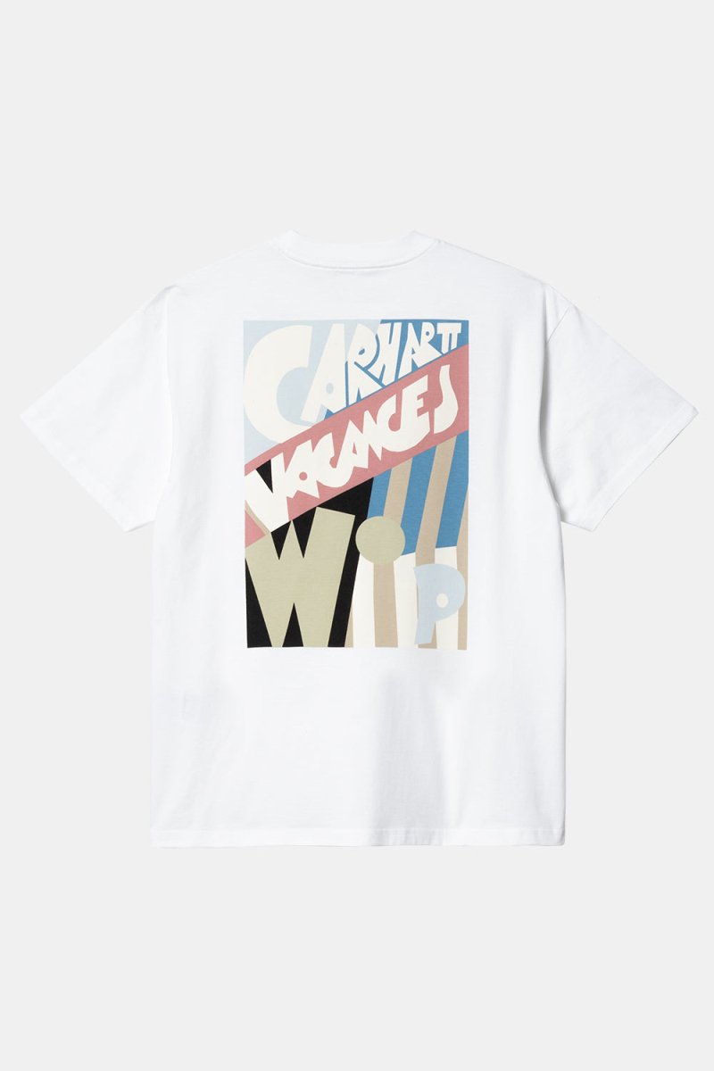 Carhartt WIP Short Sleeved Tamas Pocket T-Shirt (White) | T-Shirts