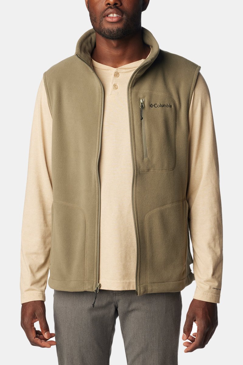 Columbia Fast Trek Fleece Vest (Stone Green) | Vests