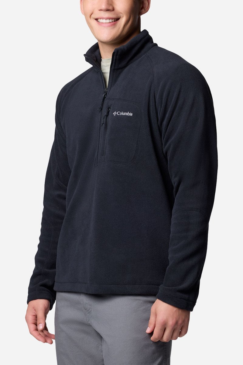Columbia Fast Trek™ III Half Zip Fleece (Black) | Sweaters