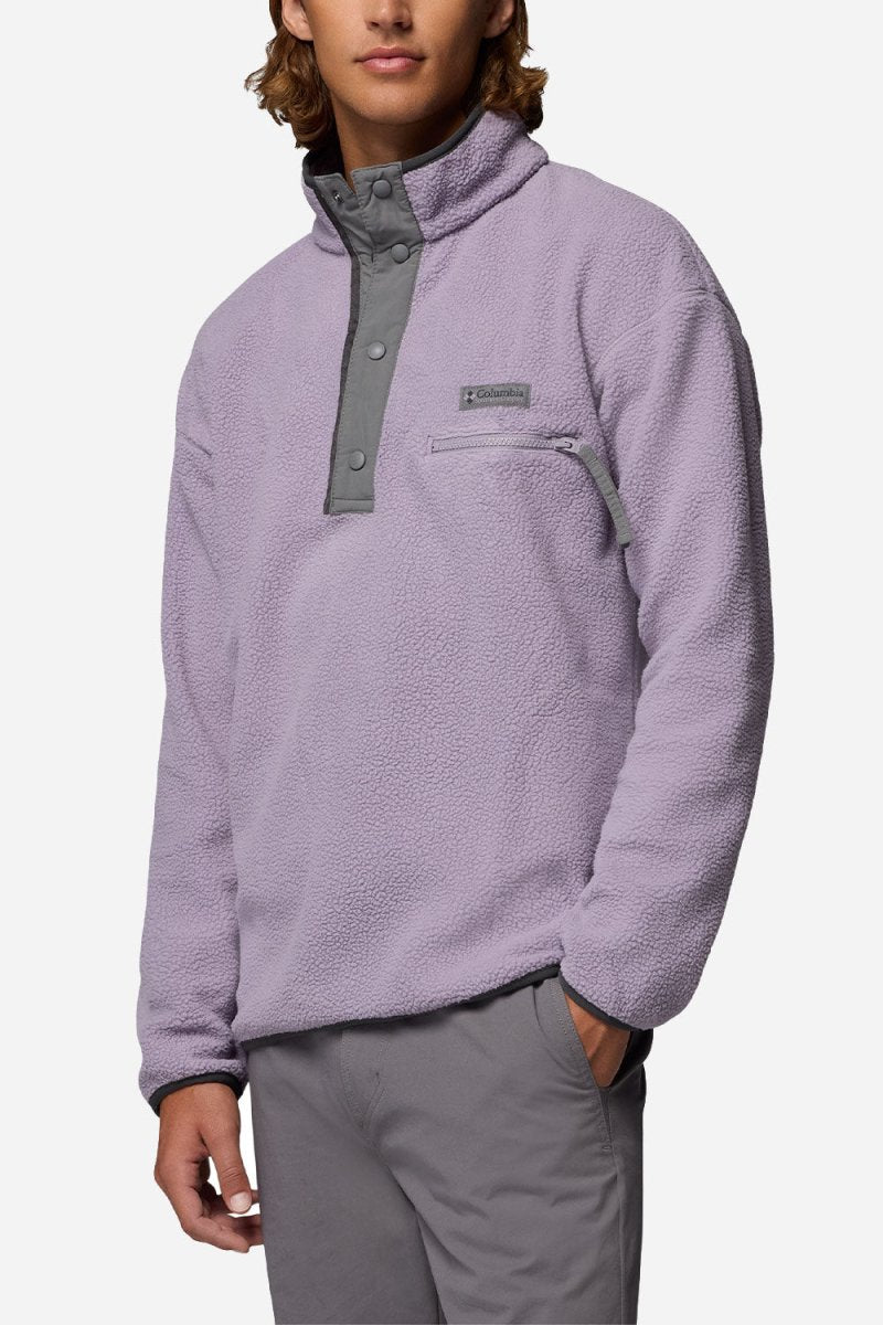 Columbia Helvetia™ II Half Snap Fleece (Shale Purple) | Sweaters