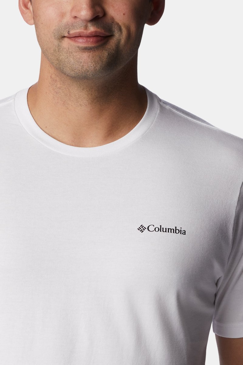 Columbia North Cascades Short Sleeve T-Shirt (White) | T-Shirts