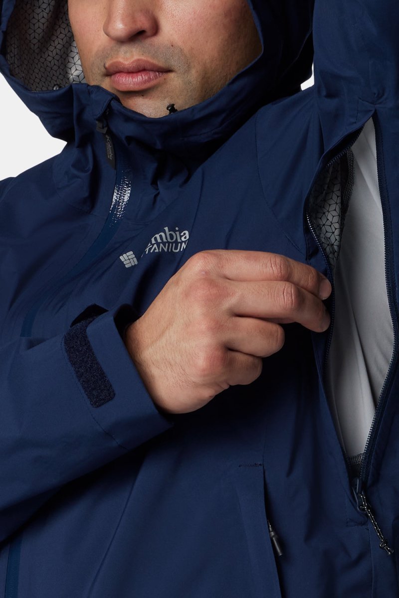 Columbia Omni-Tech Ampli-Dry II Shell Jacket (Collegiate Navy) | Jackets