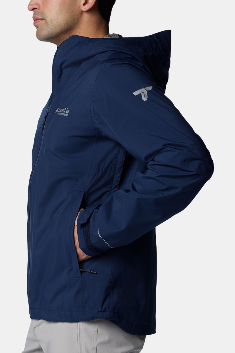 Columbia Omni-Tech Ampli-Dry II Shell Jacket (Collegiate Navy) | Jackets