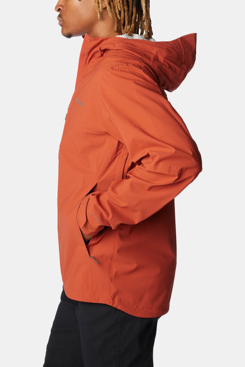 Columbia Omni-Tech Ampli-Dry Shell Jacket (Warp Red) | Jackets