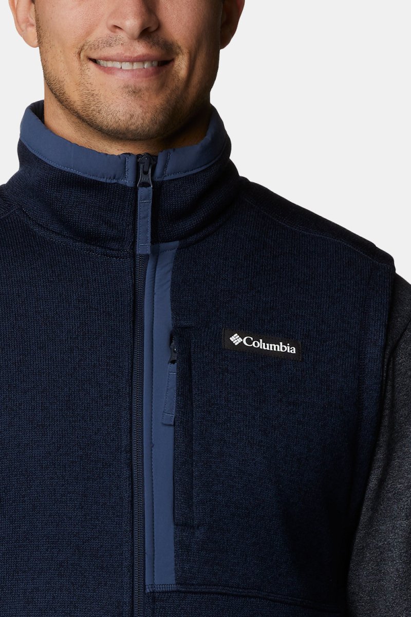 Columbia Sweater Weather Vest (Collegiate Navy Heather) | Vests