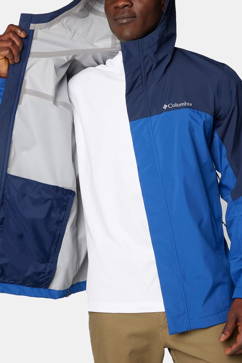 Columbia Wahkeena Falls™ II 3L Jacket (Collegiate Navy/Dark Mountain) | Coats & Jackets