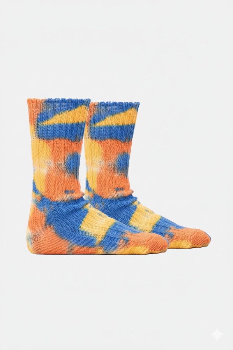 Decka Socks Heavyweight Dyed Socks (Blue) | Socks