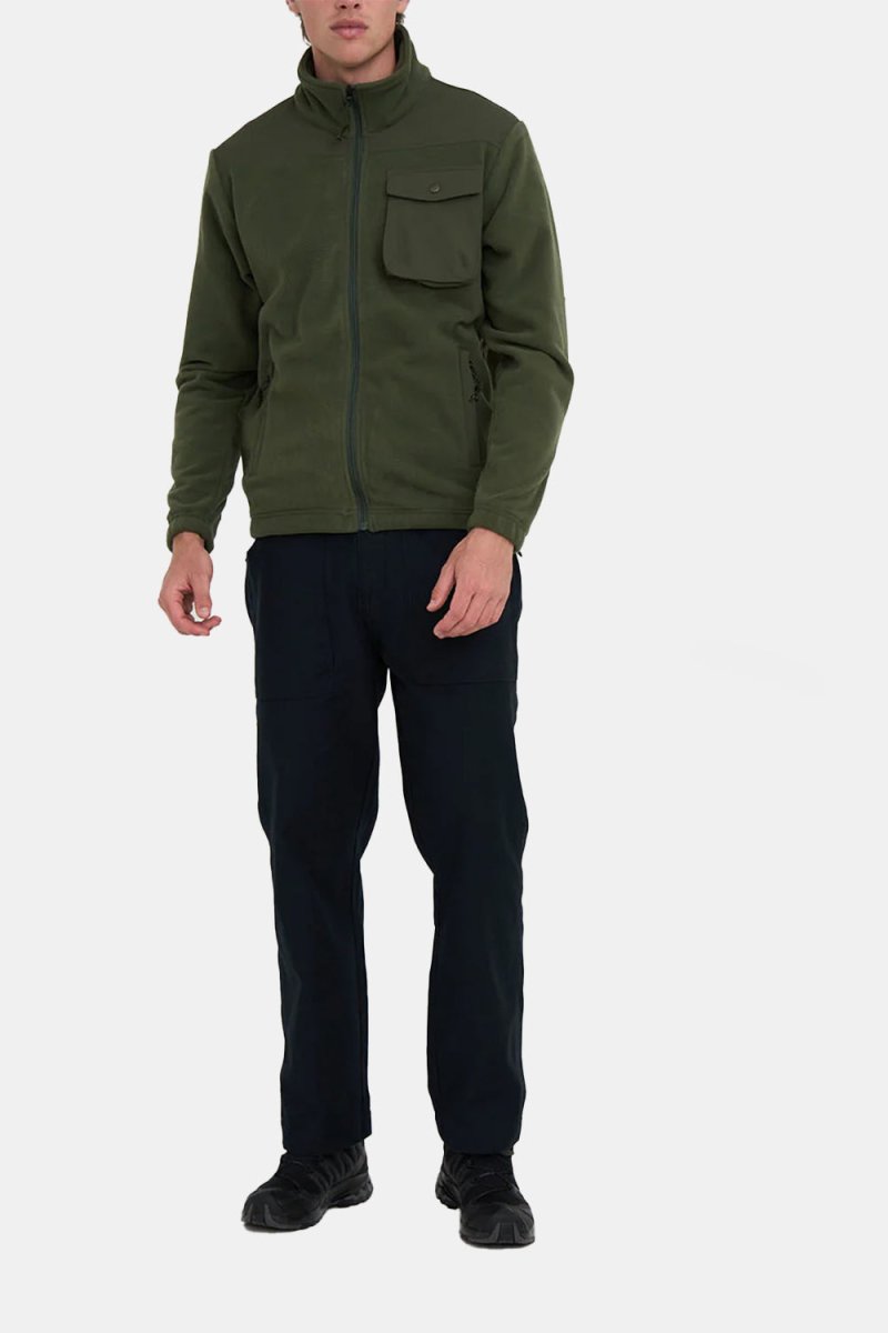Deus Cordura Polatec Fleece Sweatshirt (Olive) | Sweaters