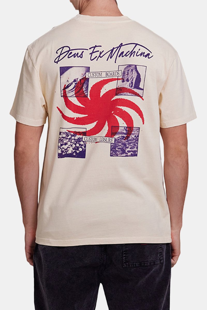 Deus Custom Leisure T-shirt (Dirty White) | T-Shirts