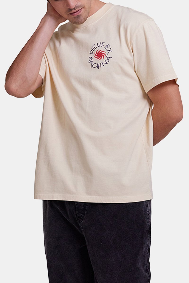 Deus Custom Leisure T-shirt (Dirty White) | T-Shirts