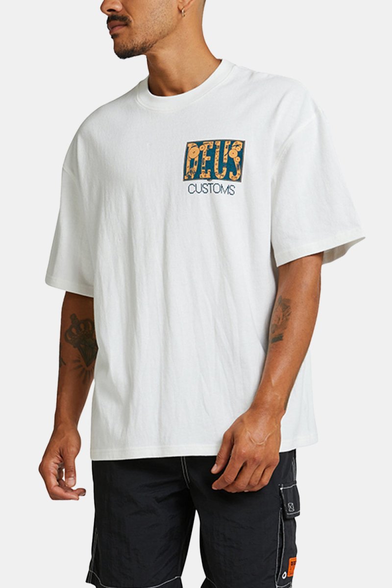 Deus Full Circuit T-shirt (Vintage White) | T-Shirts