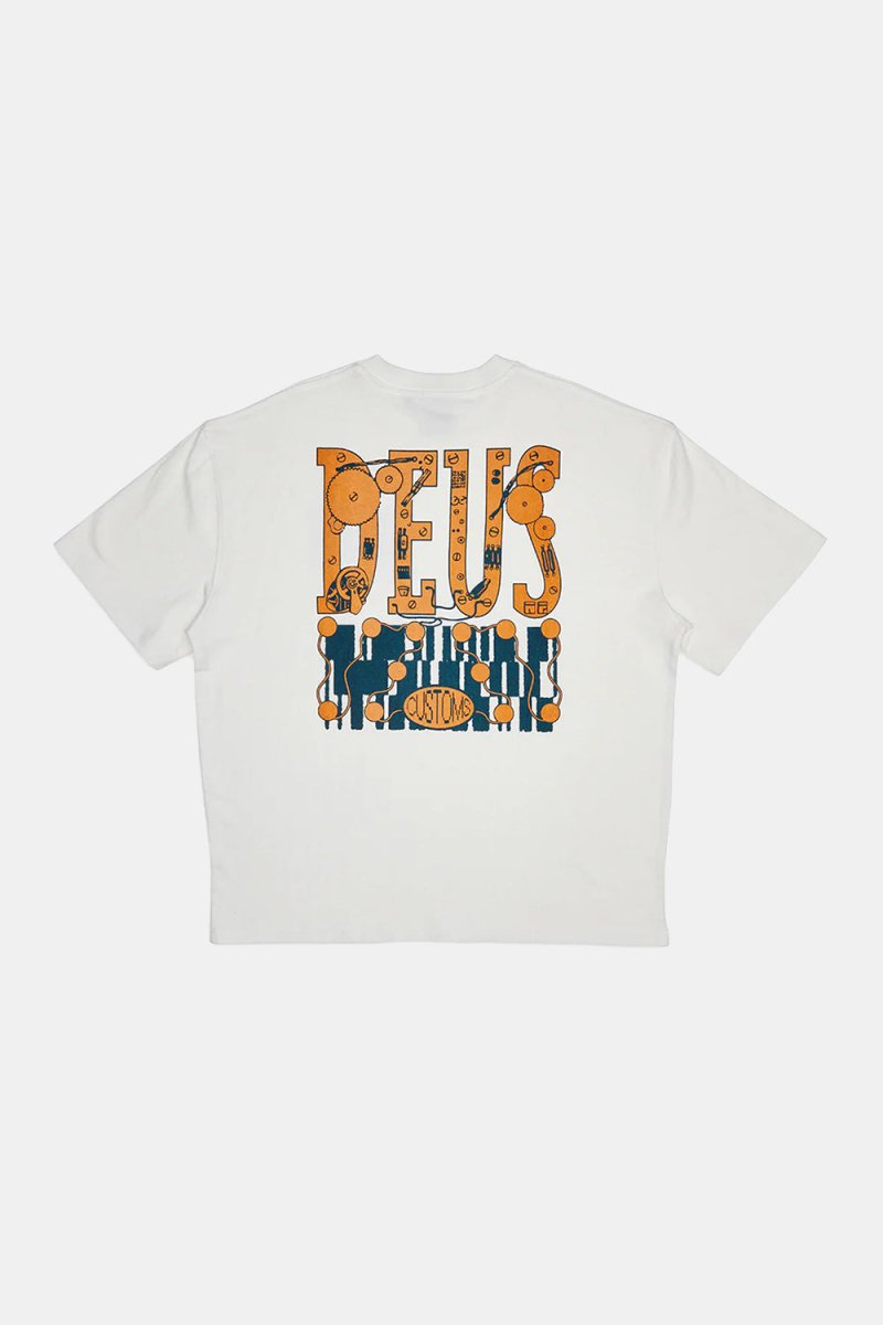 Deus Full Circuit T-shirt (Vintage White) | T-Shirts
