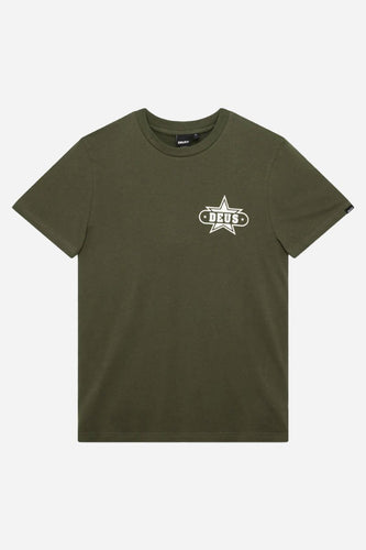 Deus Gumshoe T-Shirt (Cypress Green) | T-Shirts