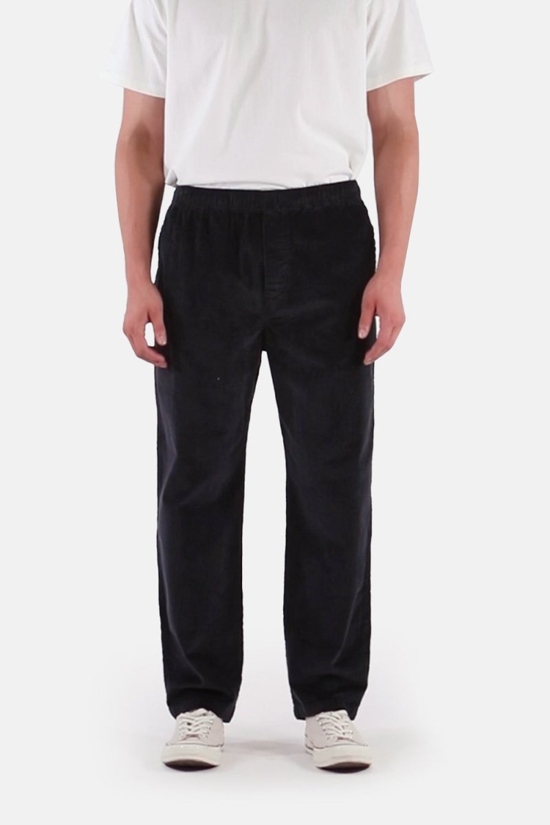 Deus Infinity Hemp Pant (Anthracite Black) | Trousers