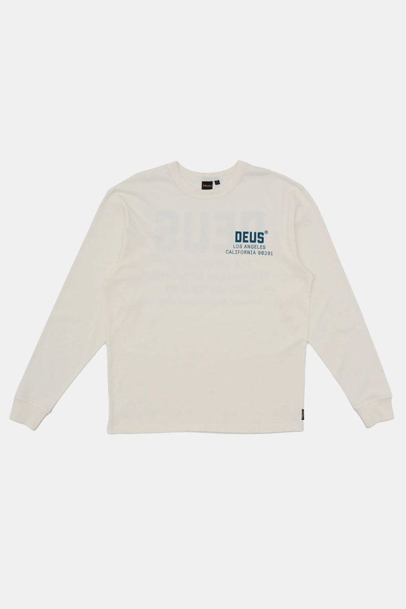 Deus Jones Long leeve T-Shirt (Vintage White) | T-Shirts