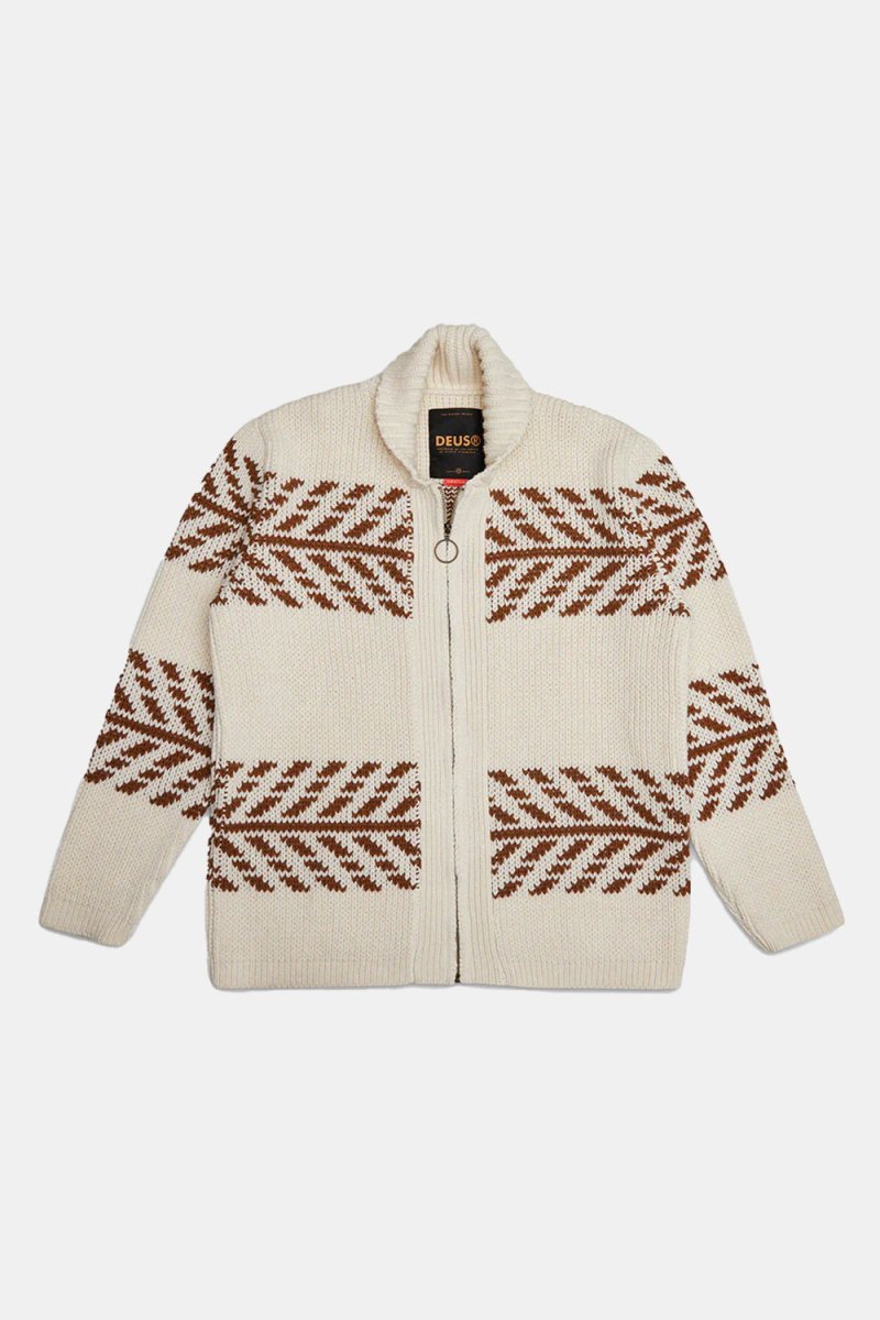 Deus Prime Cardigan (Natural) | Knitwear