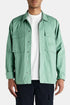 Deus Tommy Poplin Surf Shirt (Shale Green) | Shirts