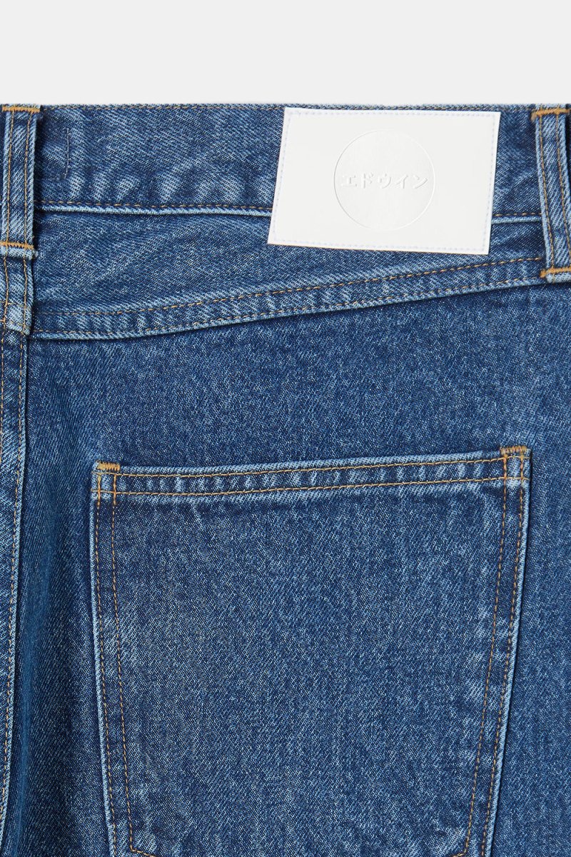 Edwin Cosmos Pant Arctic Blue Denim (Mid Blue) | Trousers