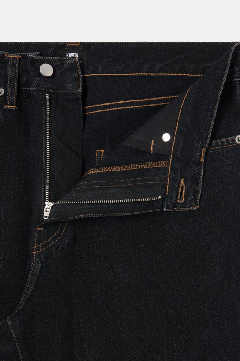 Edwin Cosmos Pants Pembroke Black Denim (Dark Marble Wash) | Trousers