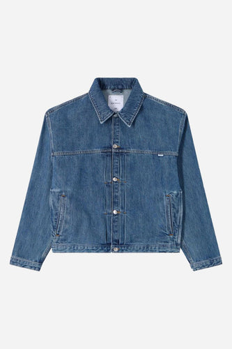Edwin Freeland Jacket (Blue mid stone wash) | Jackets