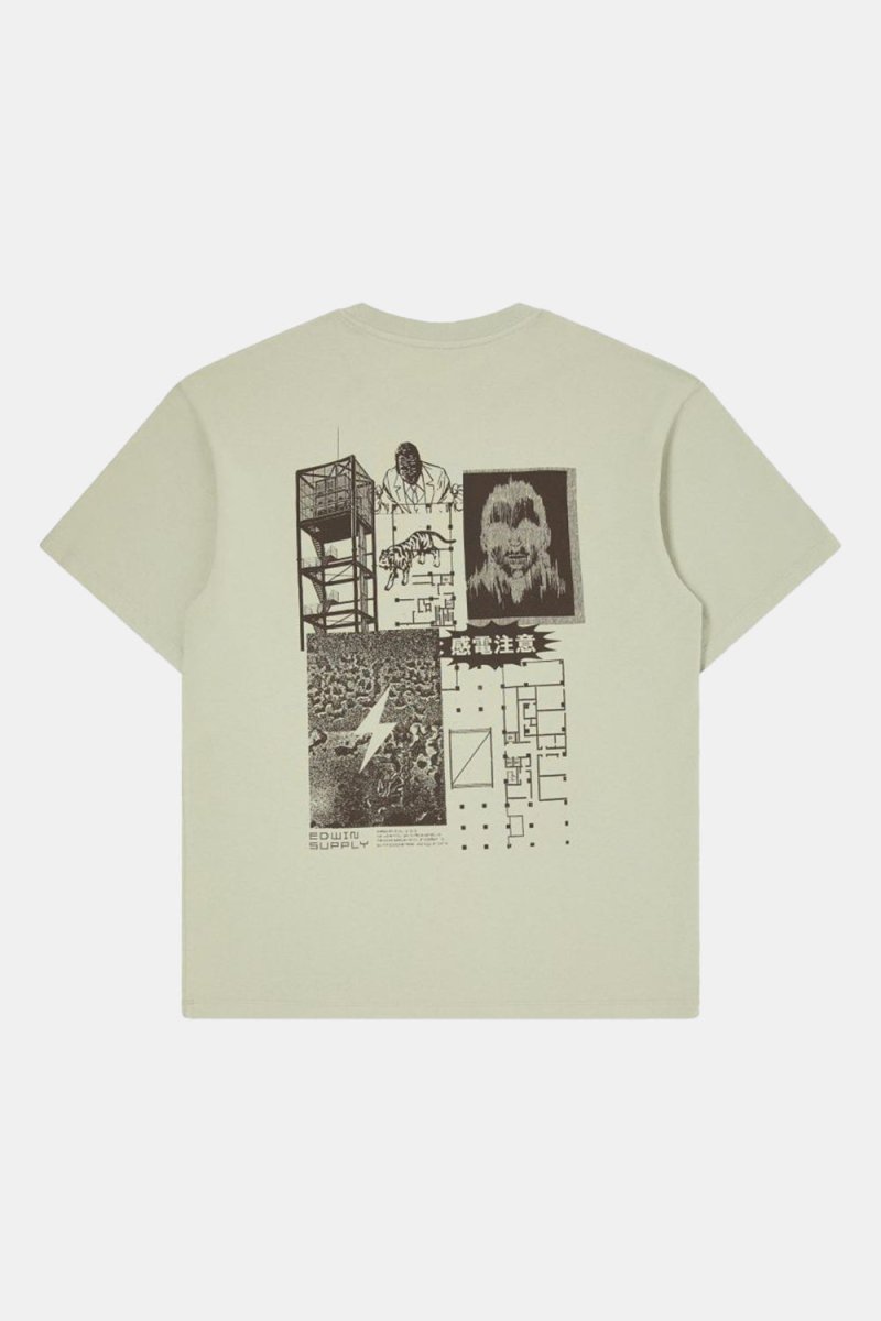 Edwin Hazardous Voltage T-Shirt (Desert Sage) | T-Shirts