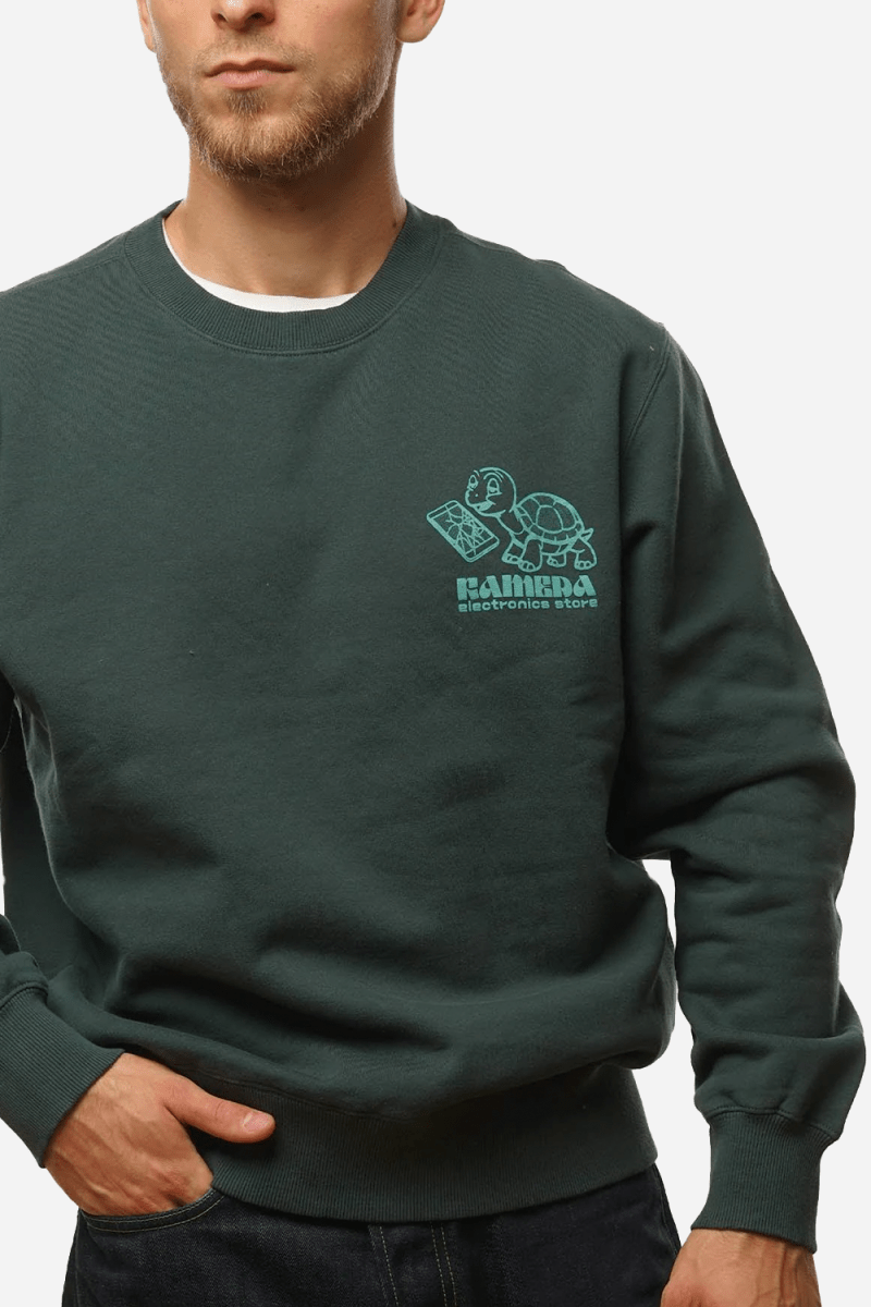 Edwin Kamera Sweat (Green Gables) | Sweaters