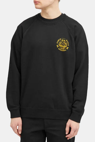 Edwin Music Channel Heavy Felpa Sweat (Black) | Sweaters