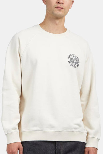 Edwin Music Channel Heavy Sweatshirt (Whisper White) | Sweaters