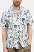 Edwin Private Letter Short Sleeve Shirt (Ecru) | Shirts