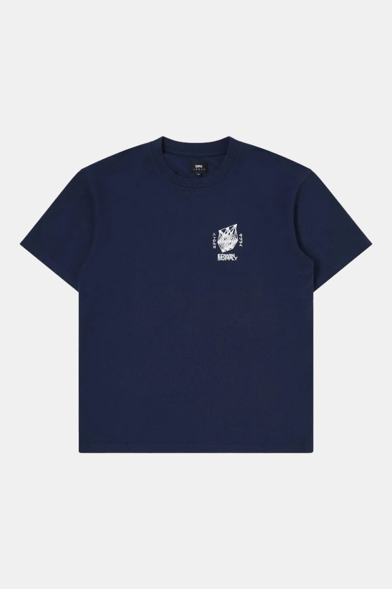 Edwin Protect Ya Lungs T-Shirt (Maritime) | T-Shirts