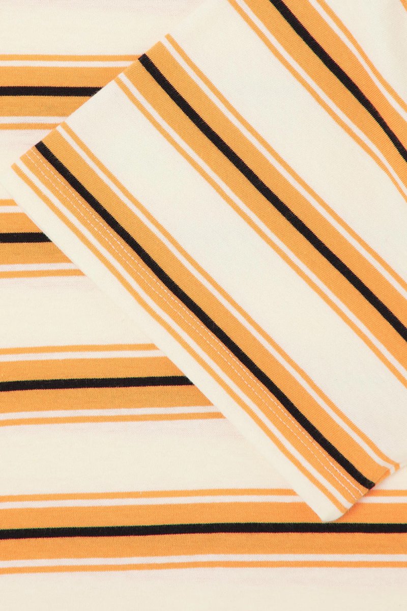 Edwin Quarter T-Shirt (Orange) | T-Shirts