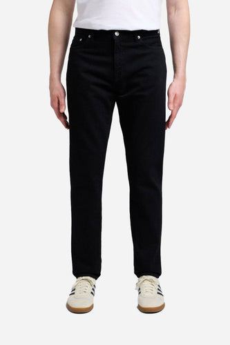 Edwin Regular Tapered Denim Jeans (Black Unwashed) | Jeans