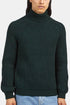 Edwin Roni High Collar Sweatshirt (Kombu Green) | Sweaters