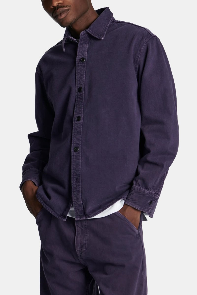 Edwin Sebastian PFD Spike Shirt (Denim Purple) | Shirts