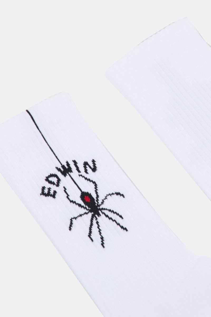 Edwin Spider Socks (White) | Socks