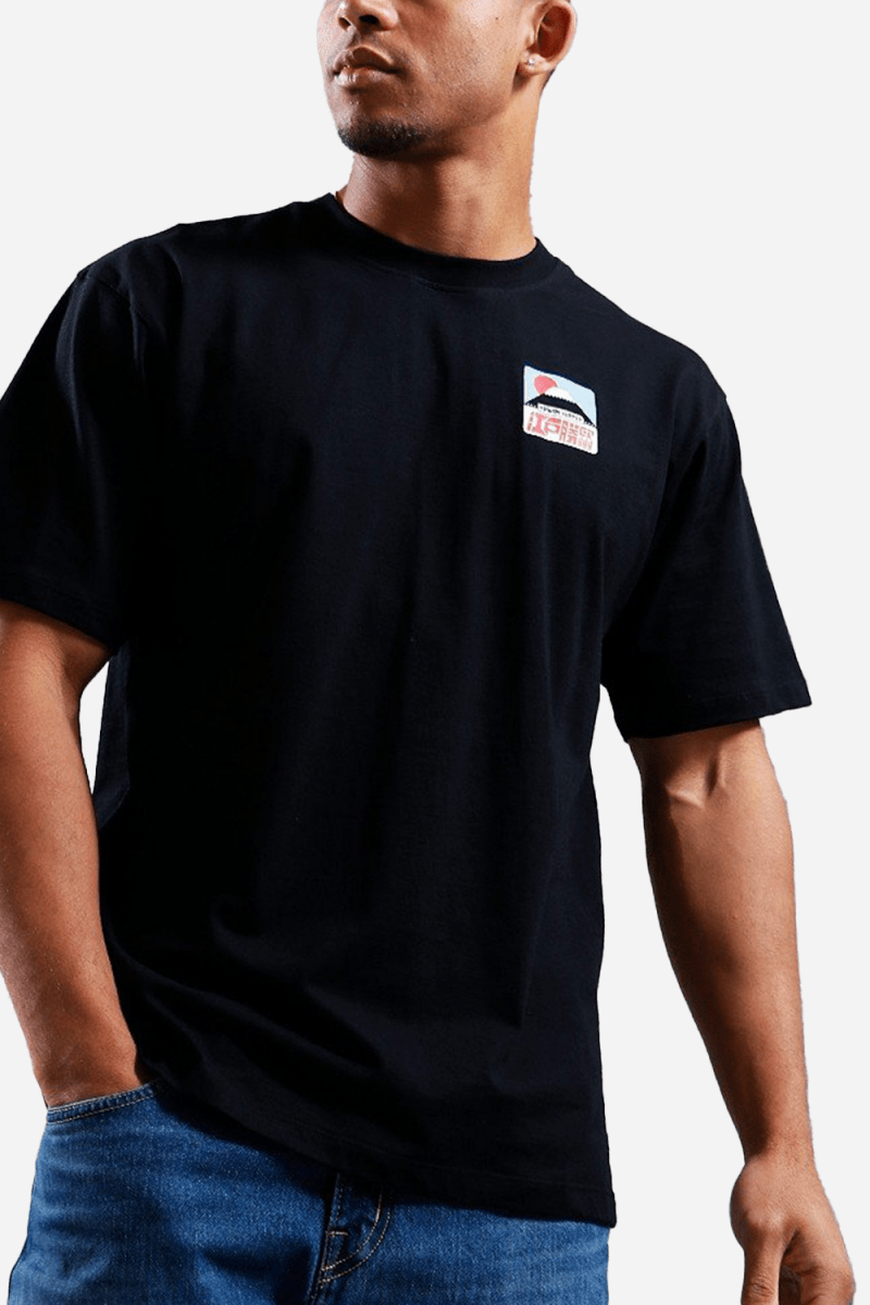 Edwin Sunset On Fuji San T-Shirt (Black) | T-Shirts