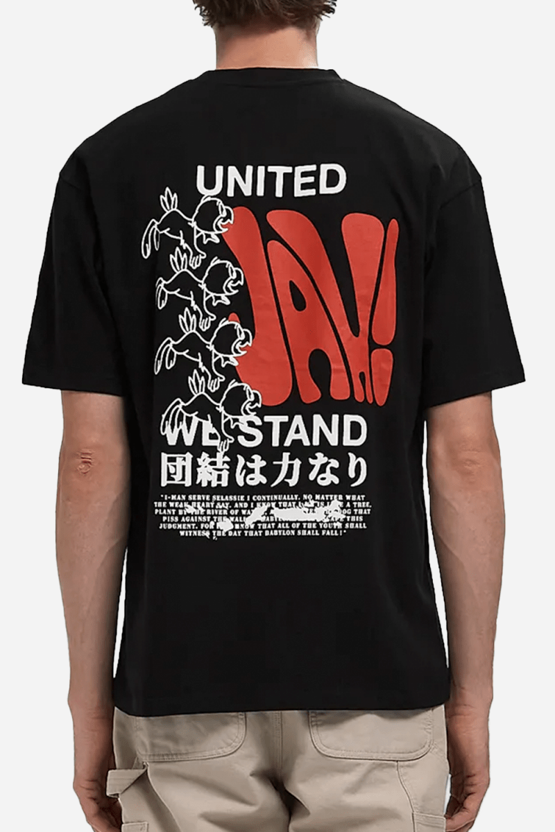 Edwin United We Stand T-Shirt (Black) | T-Shirts