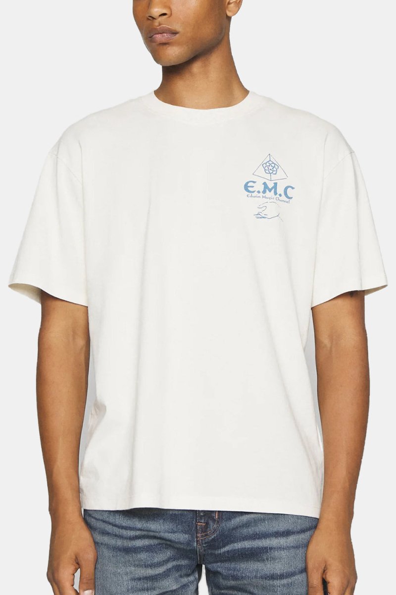 Edwin Visions Of Life T-Shirt (Whisper White) | T-Shirts