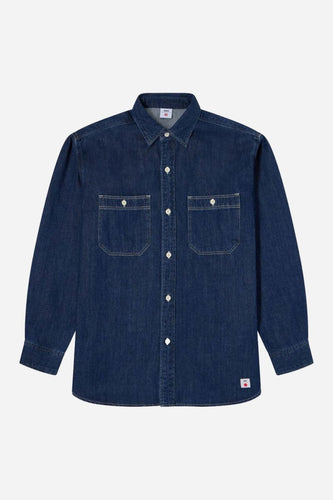 Edwin Work Shirt (Blue - dark used) | Shirts